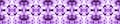 Purple Seamless Batik. Turkish Mosaic. White Tie