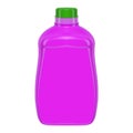 Purple shampoo bottle Royalty Free Stock Photo