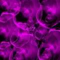 Purple shapes black background Violet neon trendy texture