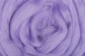 Purple sheep wool background texture Royalty Free Stock Photo