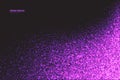 Purple Shimmer Glowing Round Particles Vector Background