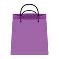 purple shopping bag