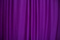 Purple curtain Royalty Free Stock Photo