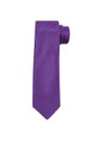 Purple silk tie isolated texture