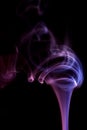 Purple Smoke Abstract Royalty Free Stock Photo