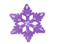 Purple snowflake