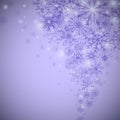 Purple snowflake flow