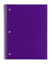 Purple Spiral Notebook