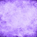 Purple splatter grunge texture background. Darker edges, lighter center.