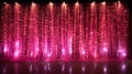 pink Curtain, glitter Tinsel Curtains, Fringe for Wedding Decoration, Birthday Party, Christmas Decoration, New Year\'s Eve Royalty Free Stock Photo