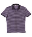 Purple strip t-shirt Royalty Free Stock Photo