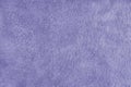 Purple suede leather texture with embossed pattern background, fleecy cloth texutre macro Royalty Free Stock Photo