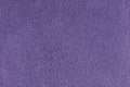 Purple suede leather texture with embossed spotted pattern background, fleecy fabric texutre Royalty Free Stock Photo