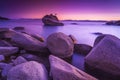 Purple sunset Royalty Free Stock Photo