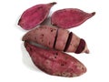 Purple sweet potato (ipomea batatas)