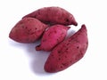 Purple sweet potato (ipomea batatas)