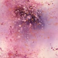 Purple swirls with gold splatters creating an ethereal atmosphere (tiled)