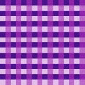 Purple tablecloth Vector. Traditional tablecloth pattern Vector. Purple color square pattern Royalty Free Stock Photo