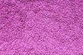 Purple texture shaggy towel background