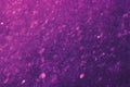 Purple texture of toned freshly fallen snow. Christmas template for design. Clearly visible individual snowflakes. Royalty Free Stock Photo