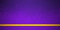 Purple textured background with thin gold ribbon stripe, elegant luxury design