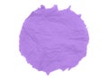 Purple textured wrinkled torn circle paper banner