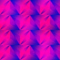 Purple triangle seamless pattern