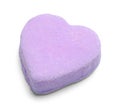 Purple Valentines Candy Heart