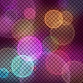 Purple vector background horizontal mosaic with light spots Royalty Free Stock Photo