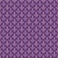 Purple vector fleur de lis seamless pattern