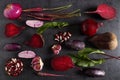 Purple vegetables Royalty Free Stock Photo