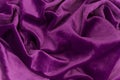 Purple Velvet Fabric