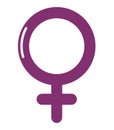 purple venus symbol