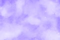 Purple or violet abstract watercolor vector background. Snowfall on a cold blue winter background Royalty Free Stock Photo