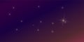 Gradient colorful bright background with stars flare glare lights. Vector illustration horizontal format