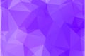 Purple vivid polygonal abstract background