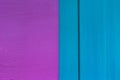 Purple Wall And Blue Wooden Part Detail Interior Decoration Sample Abstract Example