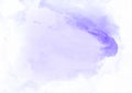 Purple watercolor gradient running stain. It`s a good background for valentines, love letters, romantic messages, birthday congra Royalty Free Stock Photo