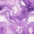 Purple And White Swirled Watercolor Pattern With Slimy Marble Effect