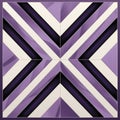 Lavender Violet Geometric Wall Art Print Wallpaper