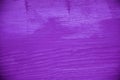 Purple wood texture. Purple wood background. Closeup view of purple wood texture and background. Vintage handmade table. Royalty Free Stock Photo