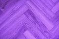 Purple wood texture, trendy lilac wood parquet, background for your text, diagonal lines on the floor Royalty Free Stock Photo