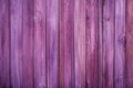 Purple wooden background with vertical planks