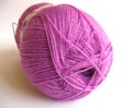 Purple yarn