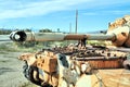 Muzzle Brake On Tank Cannon Barrel