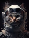 Purrfectly Adorable in Space, Join the Feline Astronaut on an Epic Journey, generative ai