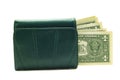 Purse with dollar