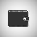 Purse icon vector