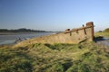 Purton Hulks - Concrete Lighter Royalty Free Stock Photo