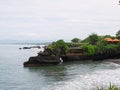 Puru Tanah Lot is the main temple in Bali Royalty Free Stock Photo